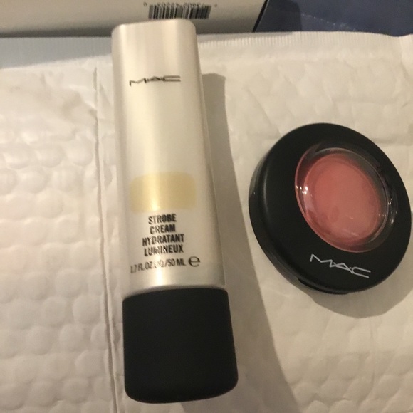 NWT Brand New Mac Strobe Cream Hydrant Mineralized Blush- Happy- Go - Lucky Bund - Picture 3 of 13